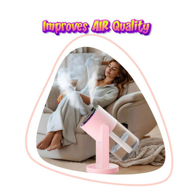 Car Air Diffuser with Projection Starry Lights