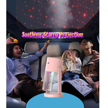 Car Air Diffuser with Projection Starry Lights