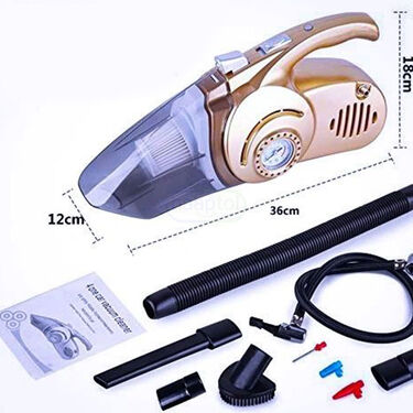 2 in 1 Car Vacuum Cleaner with Tyre Inflator