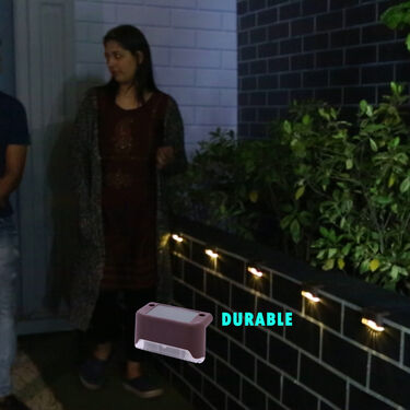 Waterproof Solar Deck Lights (Pack of 6) (D34)