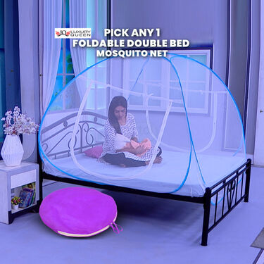 Pick Any 1 Foldable Double Bed Mosquito Net (DMN3)