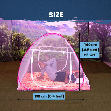 Pick Any 1 Foldable Double Bed Mosquito Net (DMN3)