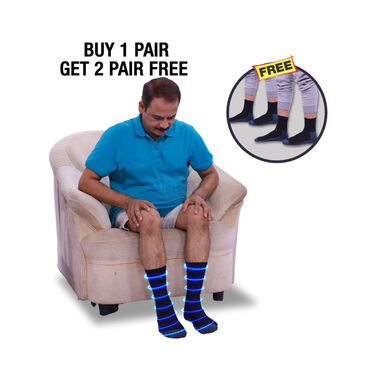 Padded Diabetic Socks Buy 1 Get 2 Pair Free  (DS01)