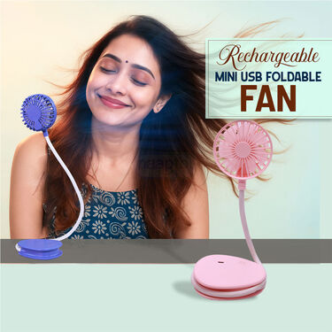 Rechargeable Mini USB Foldable Fan (EF32)