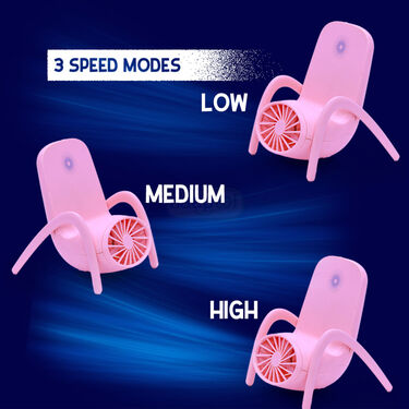 Portable Fan With Mobile Holder (EF33)