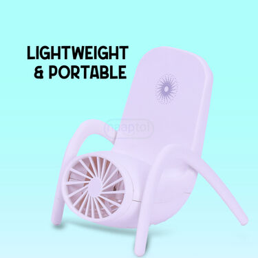 Portable Fan With Mobile Holder (EF33)