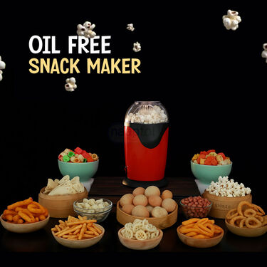 Hot Air Popcorn Machine And Snack Maker (EFM10)