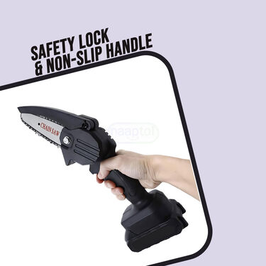 6 Inch Battery Powered Heavy Duty Chainsaw (ET3)