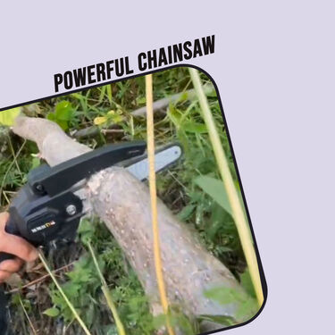 6 Inch Battery Powered Heavy Duty Chainsaw (ET3)
