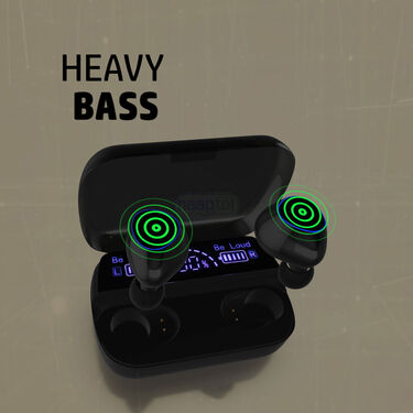 Wireless Bluetooth Earpod With Charging Case & Inbuilt Powerbank + FREE Mobile Screen Enlarger (TWS46)