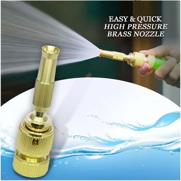 Easy & Quick High Pressure Brass Nozzle