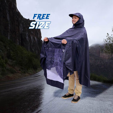 Pick Any 1 Waterproof Bike And Scooty Poncho Raincoat (FCPC1)
