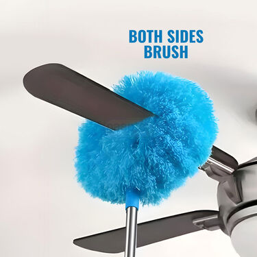Double Sided Soft Feather Fan Cleaning Duster For Home