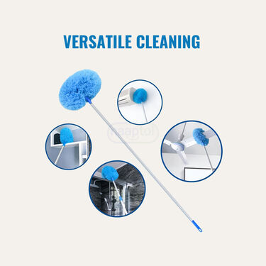 Double Sided Soft Feather Fan Cleaning Duster For Home