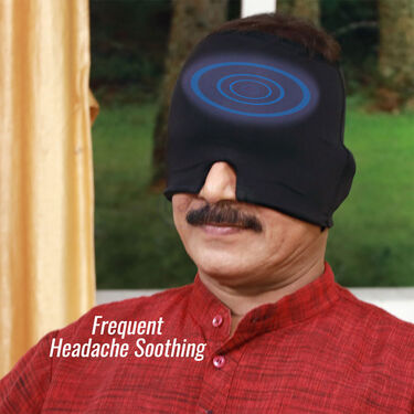 Head Ache Soothing Hot & Cold Gel Cap With Free Accupressure Point Clip (GCA1)