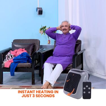 Portable Electric Heater With Remote (HA11)