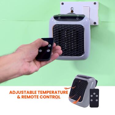 Portable Electric Heater With Remote (HA11)