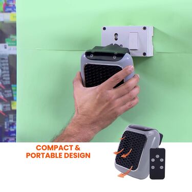 Portable Electric Heater With Remote (HA11)