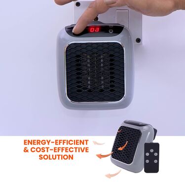 Portable Electric Heater With Remote (HA11)