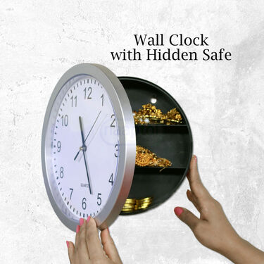 Wall Clock With Safe Locker (HA20)