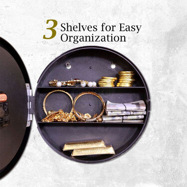 Wall Clock With Safe Locker (HA20)