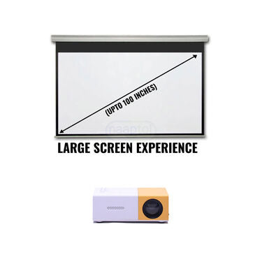 Home Cinema Projector With Powerbank & Tripod (HCP4)