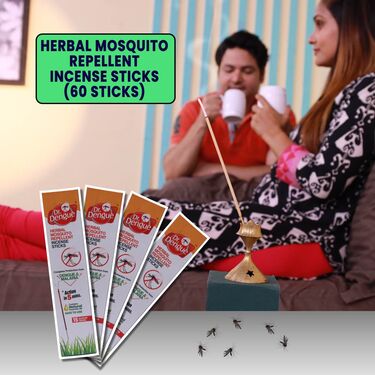 Herbal Mosquito Repellent Incense Sticks Pack of 60