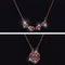 Rose Gold Coloured 4 Heart Magnetic Pendant (HMN)