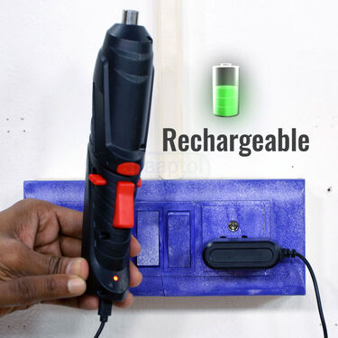 46 Pcs Rechargeable Powerful Cordless Screwdriver With Drill Machine (HT20)