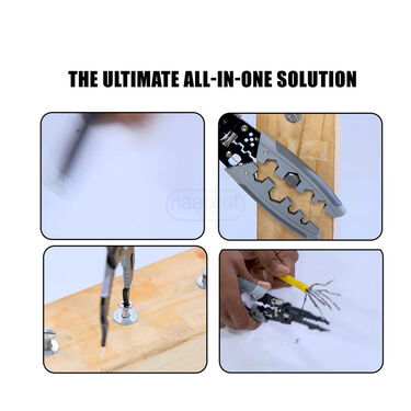 28 In 1 Multifunctional Wire Pliers + Stripper Tool (HT27)