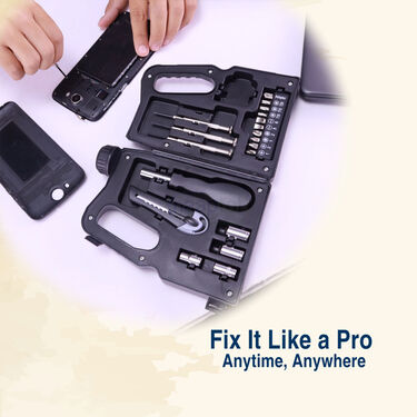 20-in-1 Multipurpose Tool Kit with Compact Oil-Pot Case (HT42)