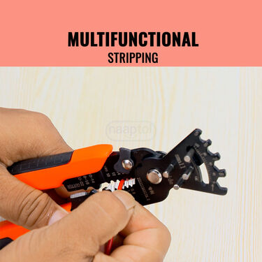 5 IN 1 Wire Stripper Multifunctional Wire Cutter And Stripping Pliers (HT46)