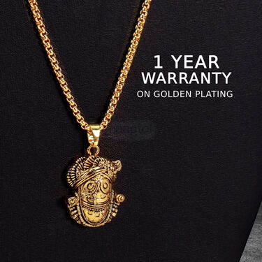 Jagannath Pendant With Golden Chain (JPN7)