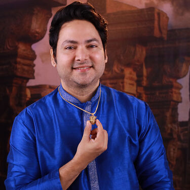 Jagannath Pendant With Golden Chain (JPN7)