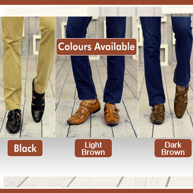 Jenja Men's Leatherite Sandal (J2) - Pick Any 1