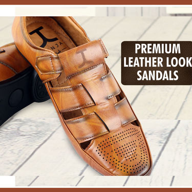 Jenja Men's Leatherite Sandal (J2) - Pick Any 1