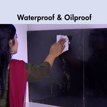 Easy Clean Transparent Kitchen Wall Sticker(KTS1)