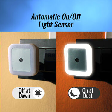 Automatic Smart Sensor Led Plug Night Light - Buy 1 Get 1 Free (L59)