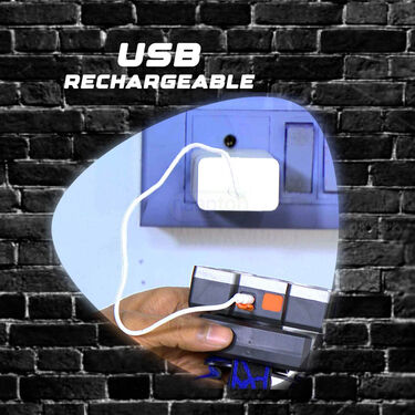 5 LED High Light USB Rechargeable Head Lamp (L80)