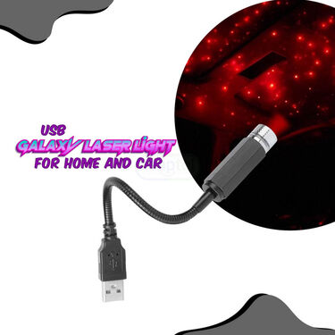 USB Galaxy Laser Light For Home And Car (LL1)