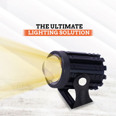 Powerful LED Fog Light With Switch For Bikes & Scooters - Pack of 2 (LSL)