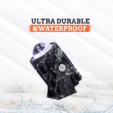 Powerful LED Fog Light With Switch For Bikes & Scooters - Pack of 2 (LSL)