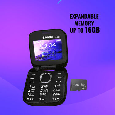 2 Sim Dual Screen Flip Mobile With Camera And With Free Stylish Watch (M2 Mini W)