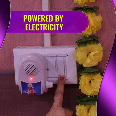 32 In 1 Mantra Device + 2 Magic Water Sensor Pooja Diya (MD8)