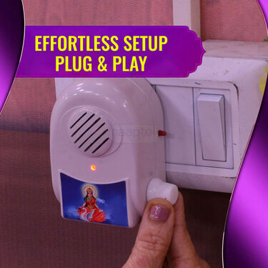 32 In 1 Mantra Device + 2 Magic Water Sensor Pooja Diya (MD8)