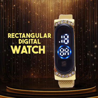 Golden Watch +  2 Digital Watch (MGW2D)