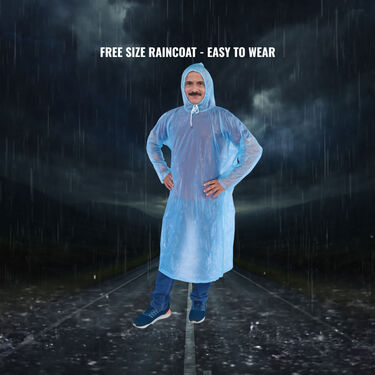 Monsoon Dhamaka Deal Free Size Raincoats BOGO (MRC1)