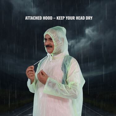 Monsoon Dhamaka Deal Free Size Raincoats BOGO (MRC1)