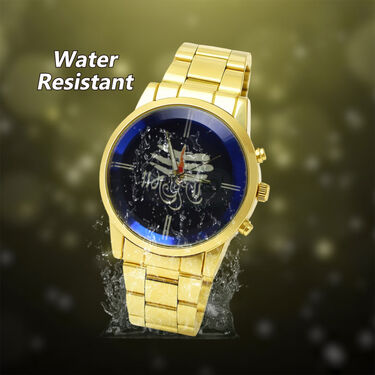 Golden Mahadev Watch +Rudraksha Kada (MWK1)