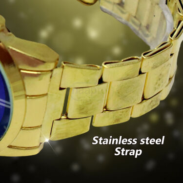 Golden Mahadev Watch +Rudraksha Kada (MWK1)